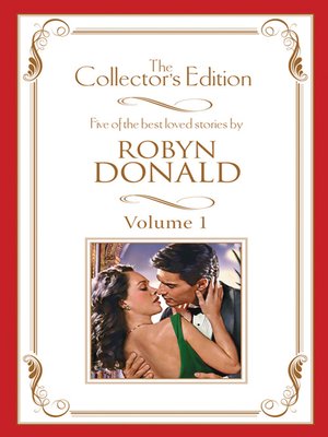 cover image of Robyn Donald--The Collector's Edition Volume 1--5 Book Box Set